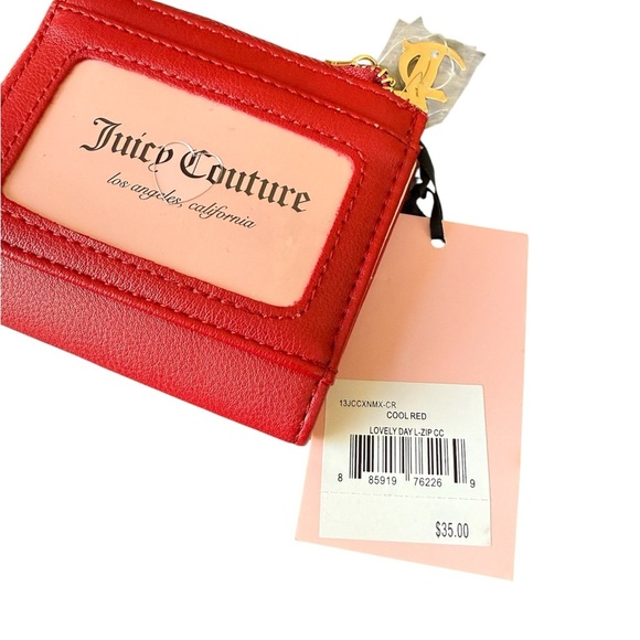 Juicy Couture Red Studded Wallet - Picture 4 of 4